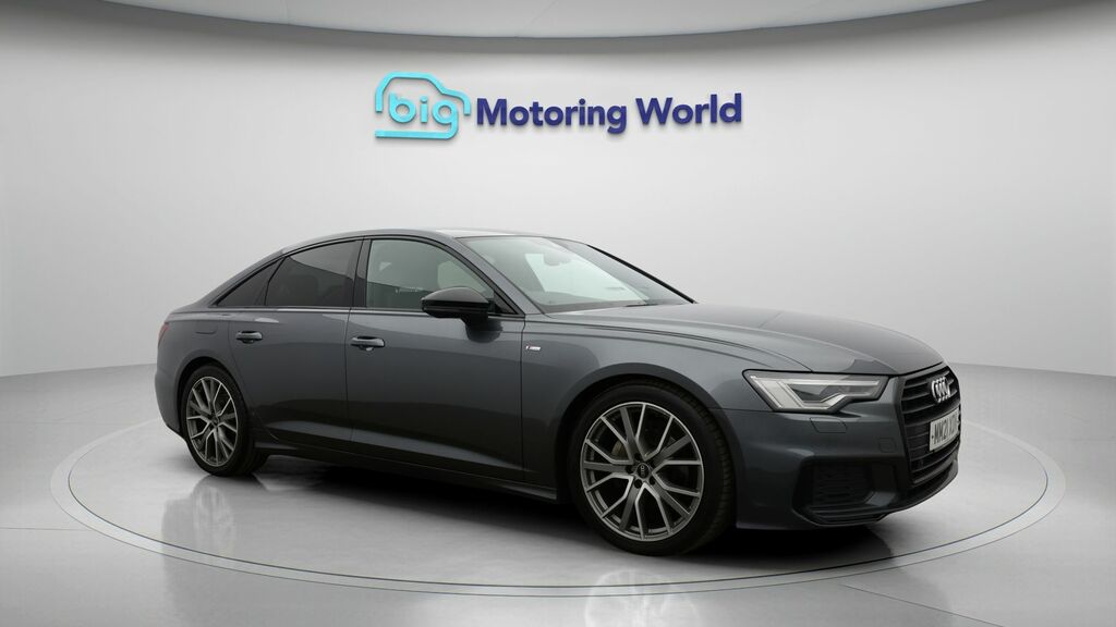 Audi A6 Saloon Black Edition MM21XDN Grey