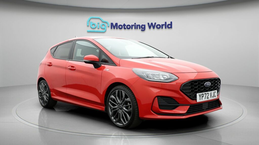 Ford Fiesta St-line X YP72VJC Red