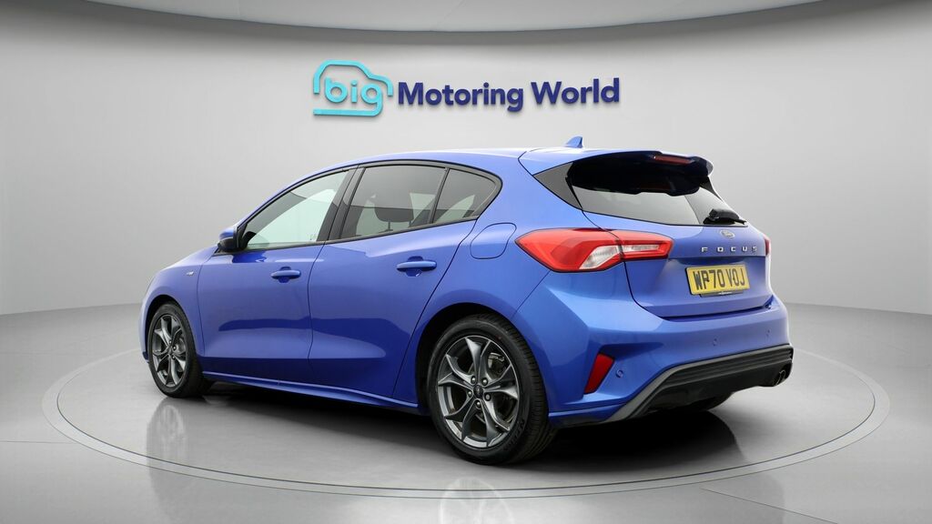 Ford Focus St-line WP70VOJ Blue #5
