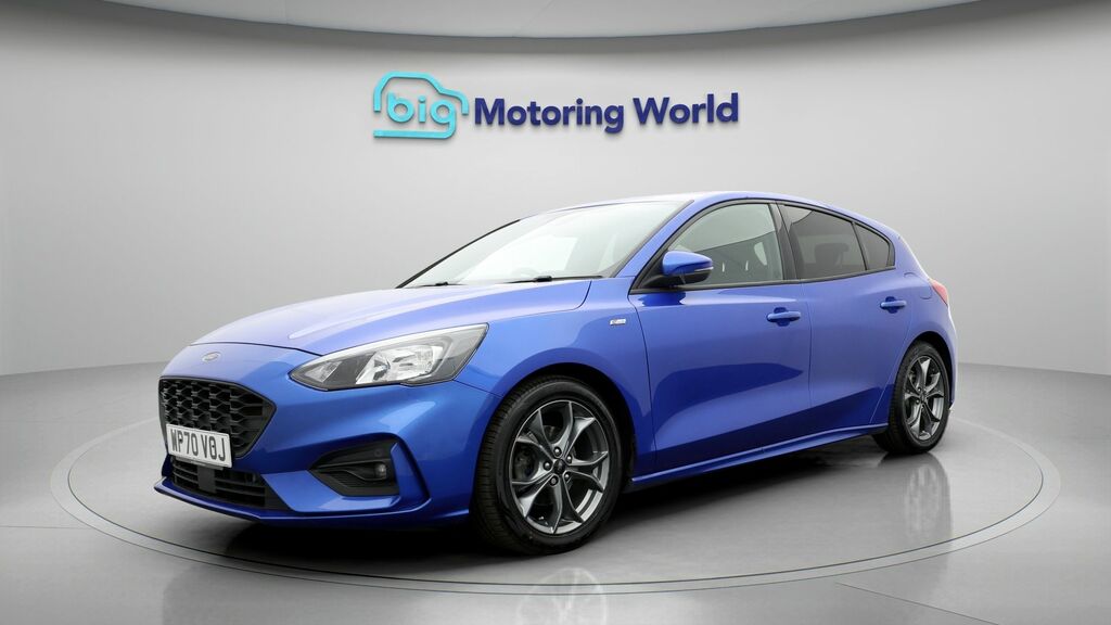 Ford Focus St-line WP70VOJ Blue #3