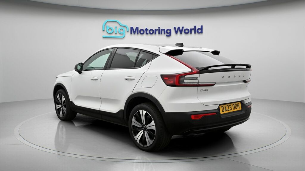 Volvo C40 Plus White #5