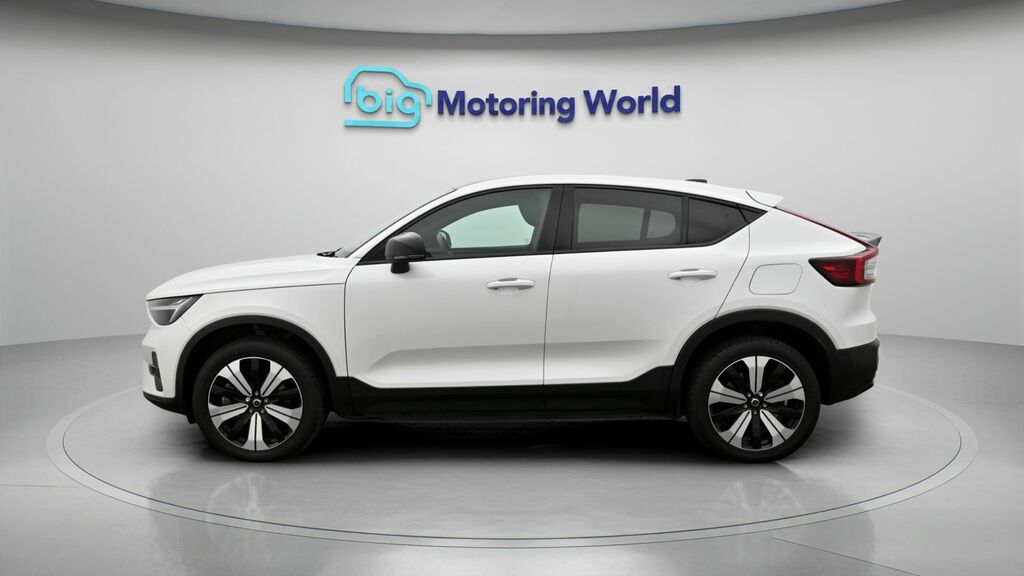 Volvo C40 Plus White #4