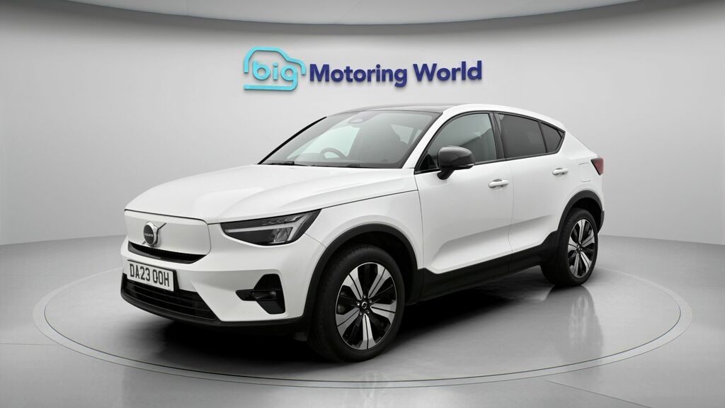 Volvo C40 Plus White #3