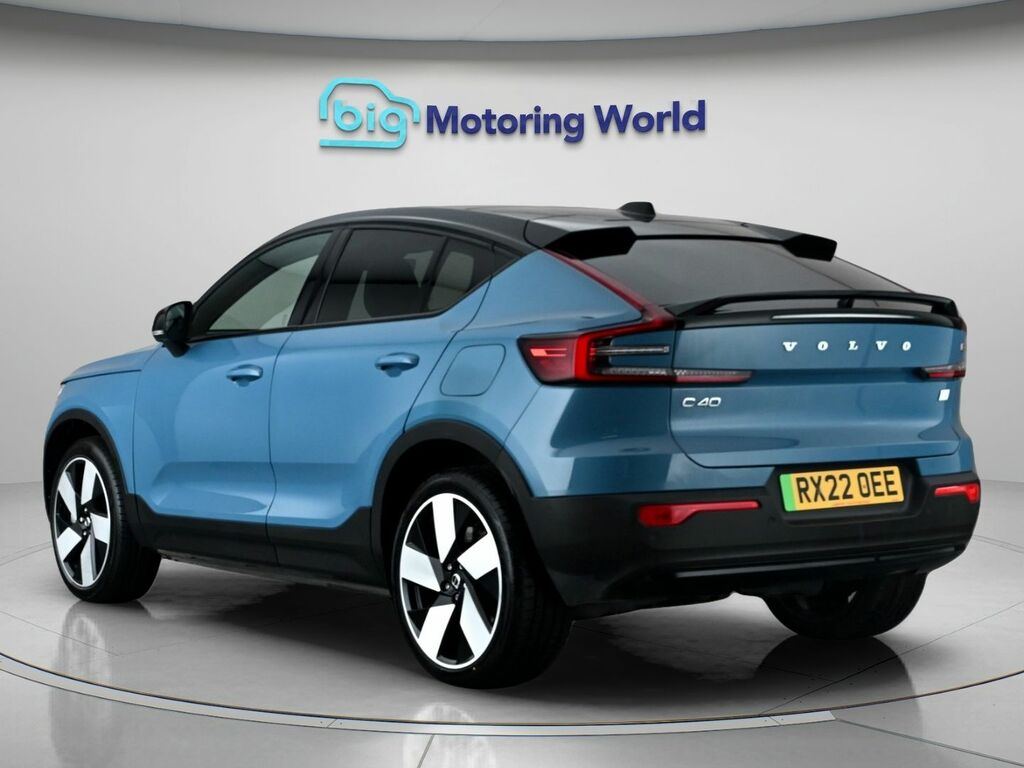Volvo C40 Ultimate Blue #5