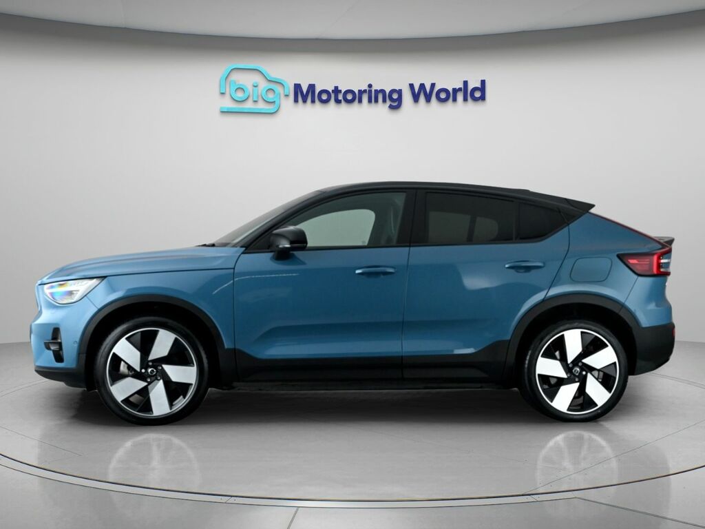 Volvo C40 Ultimate Blue #4