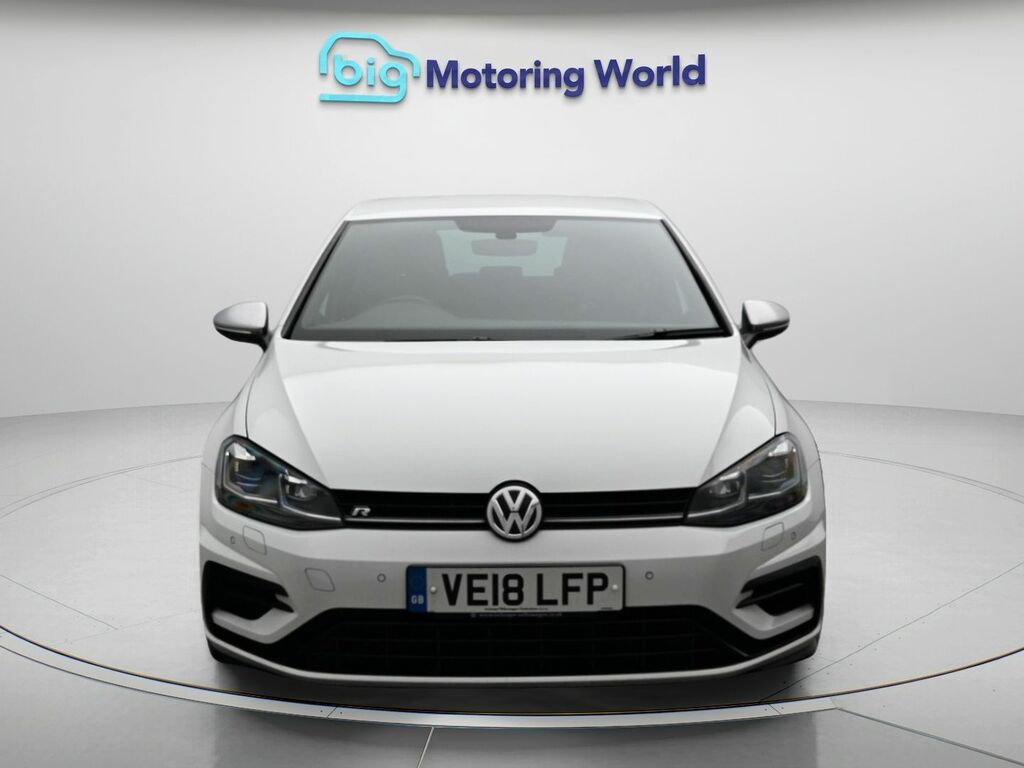 Volkswagen Golf R White #2