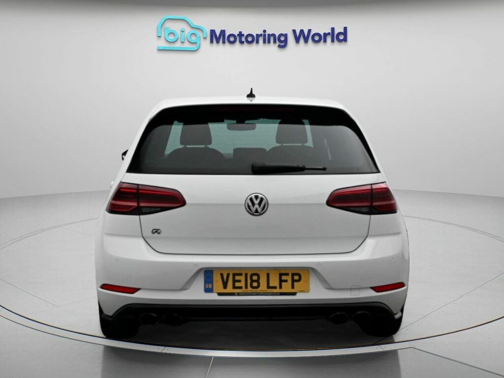 Volkswagen Golf R White #6