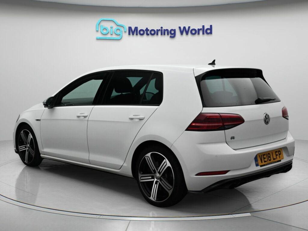 Volkswagen Golf R White #5