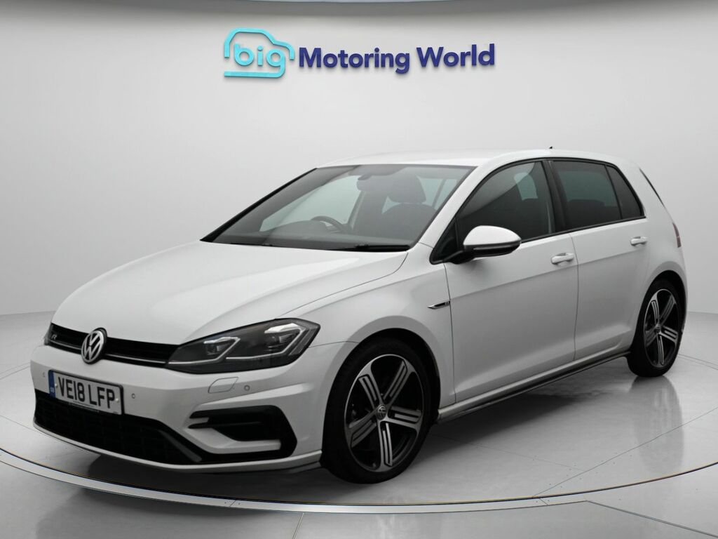 Volkswagen Golf R White #3