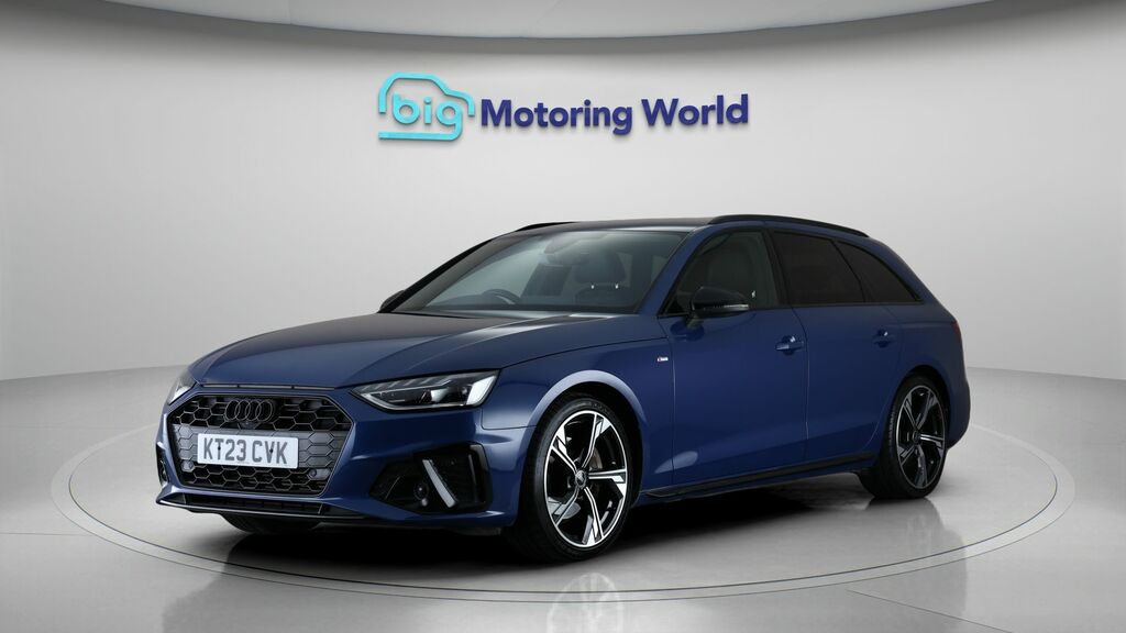 Audi A4 Avant Black Edition KT23CVK Blue #3
