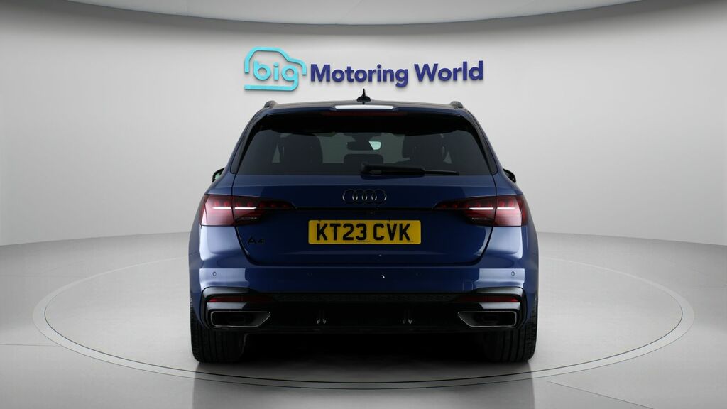 Audi A4 Avant Black Edition KT23CVK Blue #6