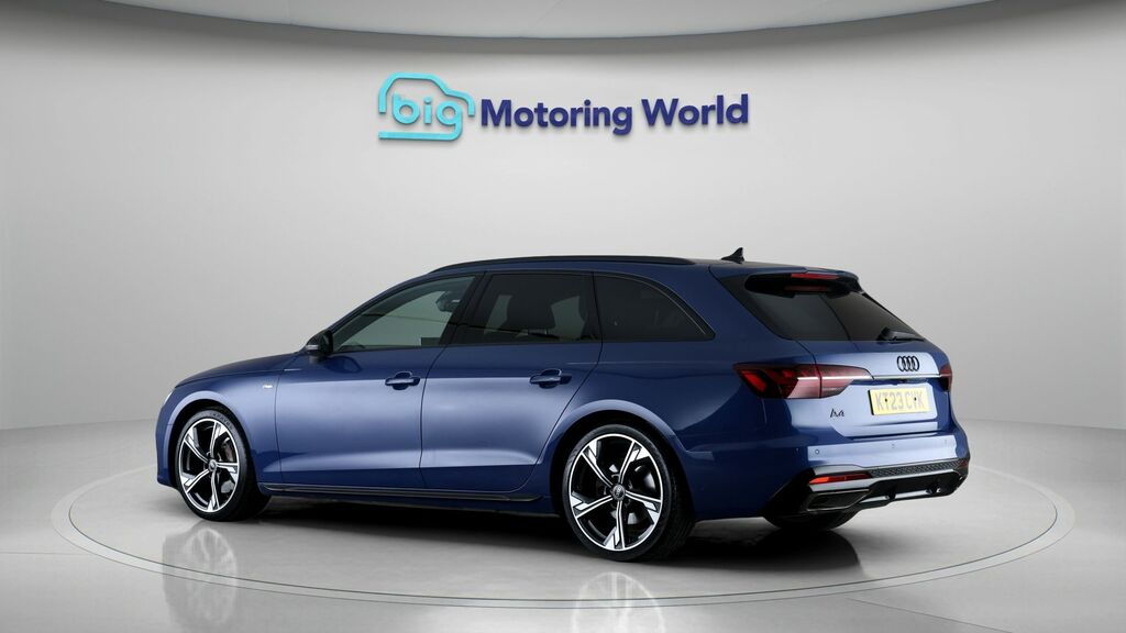 Audi A4 Avant Black Edition KT23CVK Blue #5