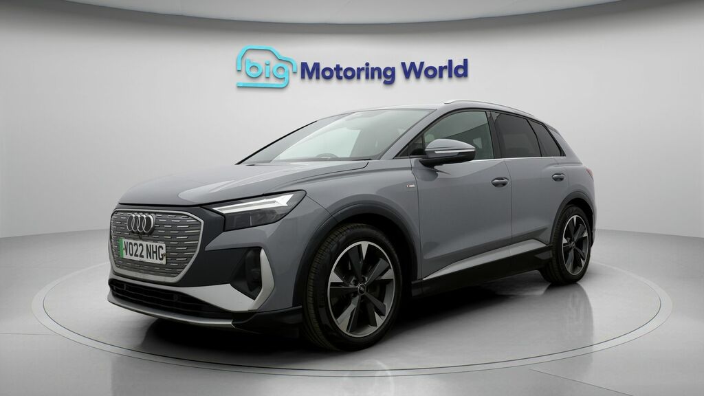 Audi Q4 E Tron S Line VO22NHG Grey #3