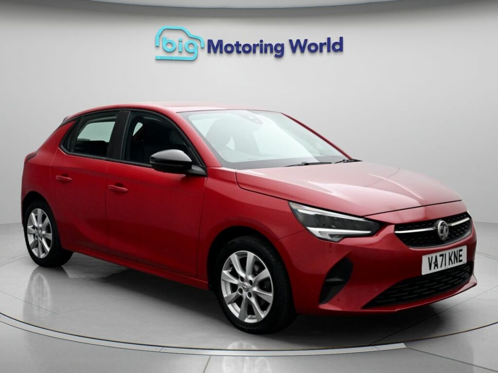 Vauxhall Corsa Se Edition VA71KNE Red