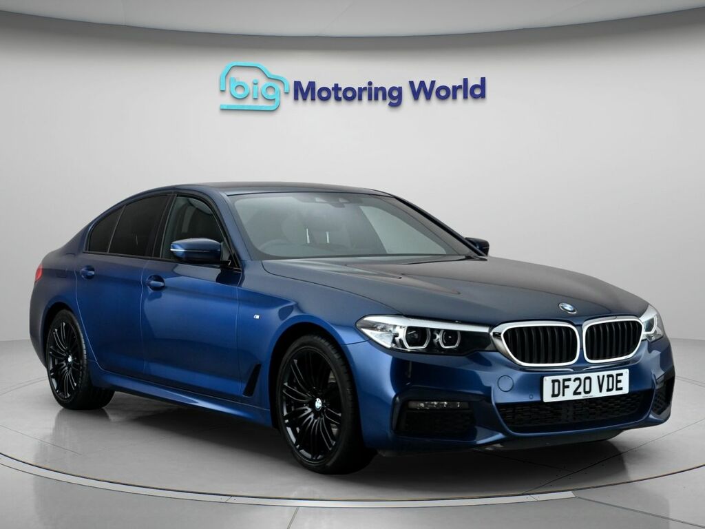 BMW 5 Series M Sport Blue