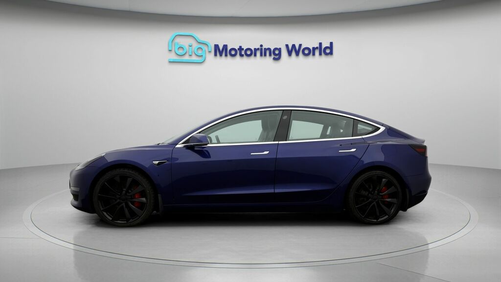 Tesla Model 3 Performance Blue #4