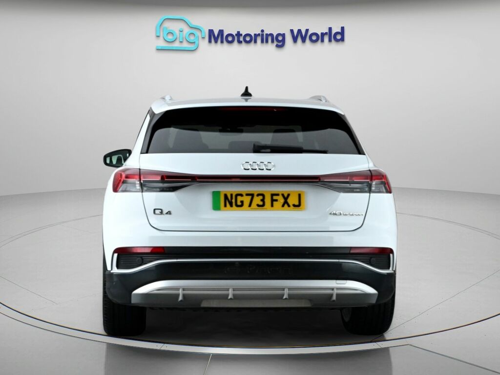 Audi Q4 E Tron S Line NG73FXJ White #6
