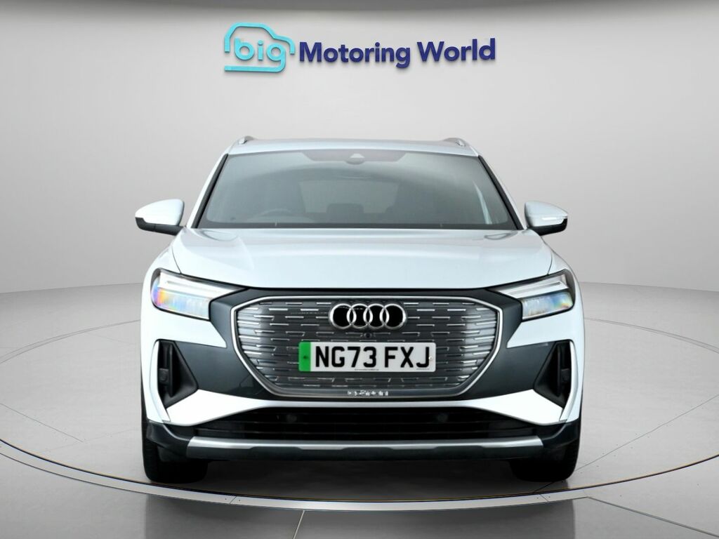 Audi Q4 E Tron S Line NG73FXJ White #2