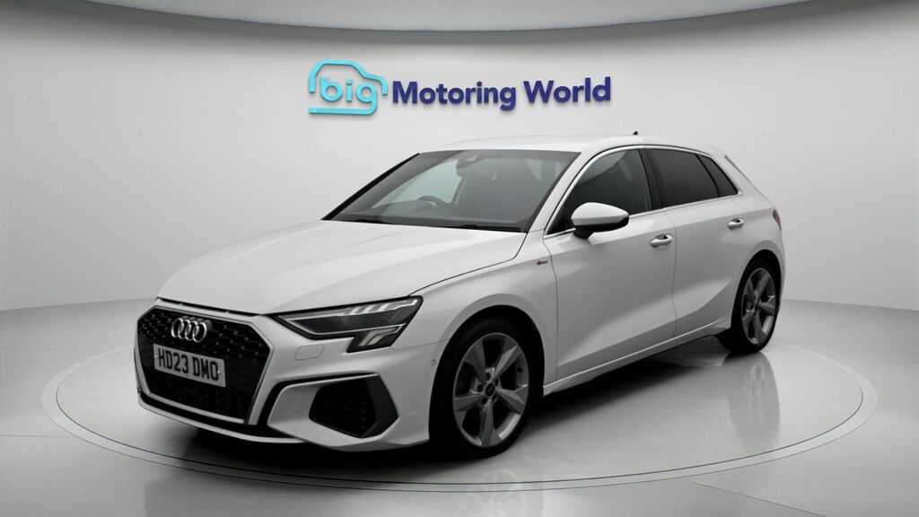 Audi A3 S Line HD23DMO White #3