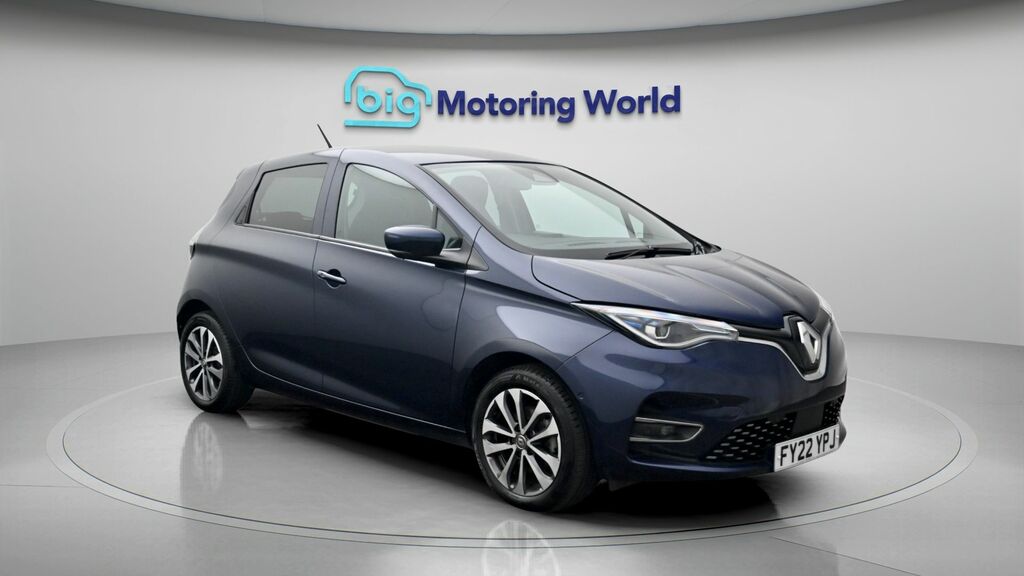 Renault Zoe Gt Line FY22YPJ Blue