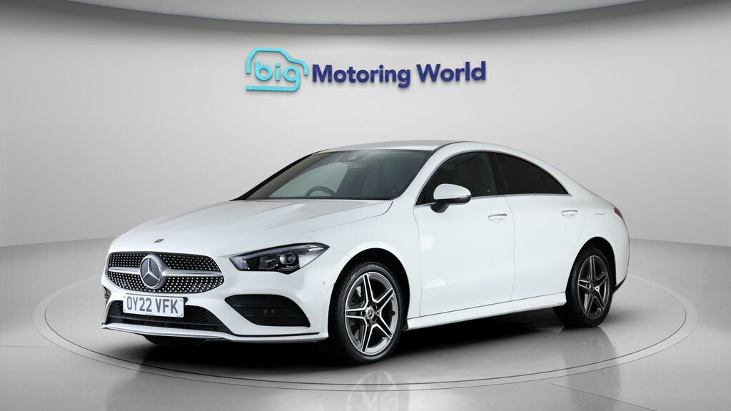 Mercedes-Benz CLA Class Amg Line OY22VFK White #3