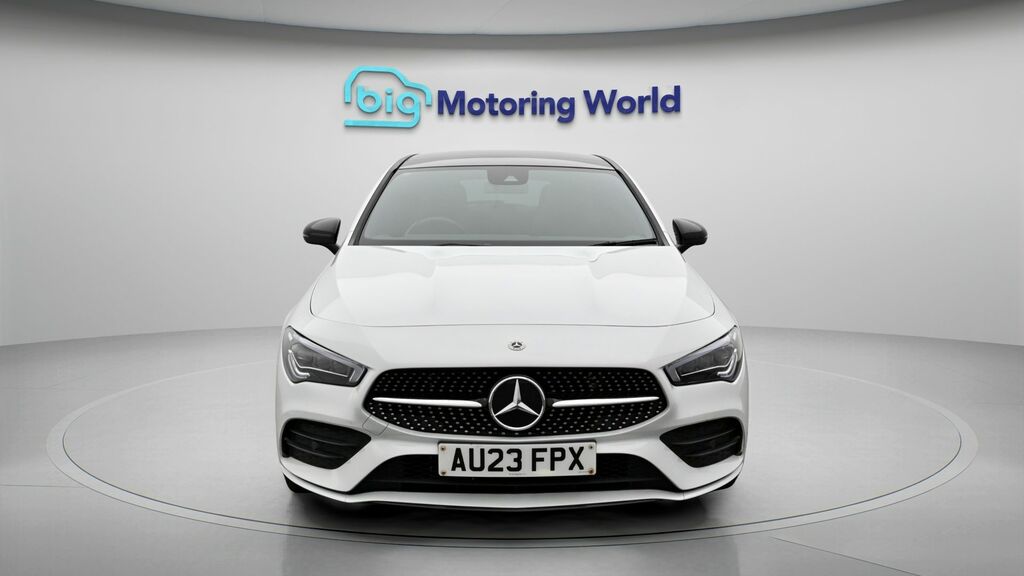 Mercedes-Benz CLA Class Amg Line Night Edition AU23FPX White #2