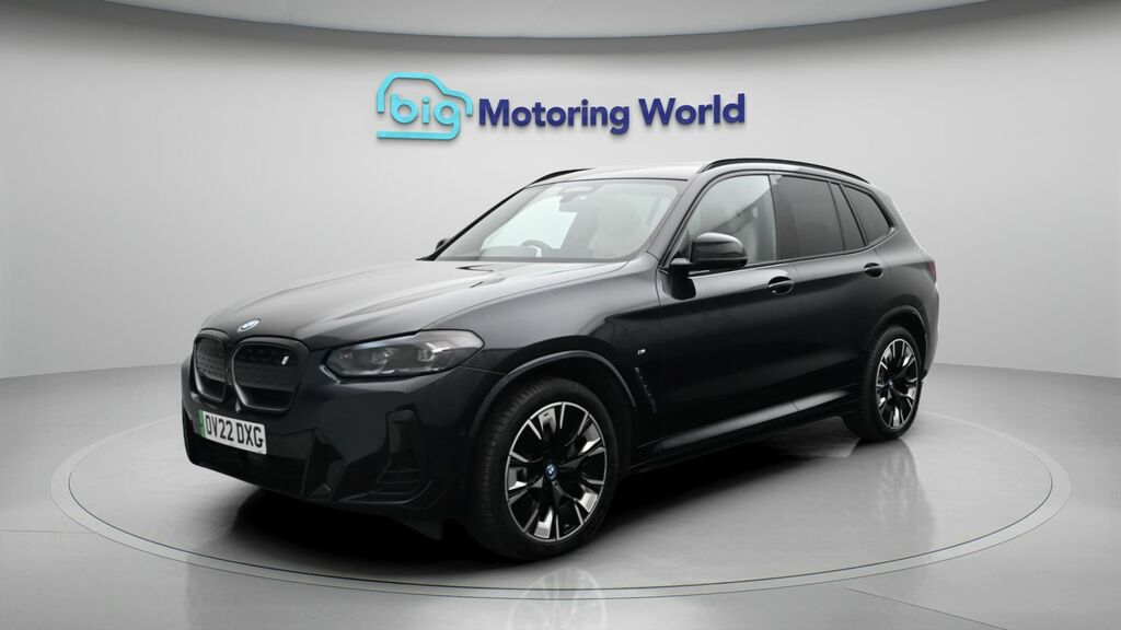 BMW iX3 M Sport Pro OV22DXG Black #3