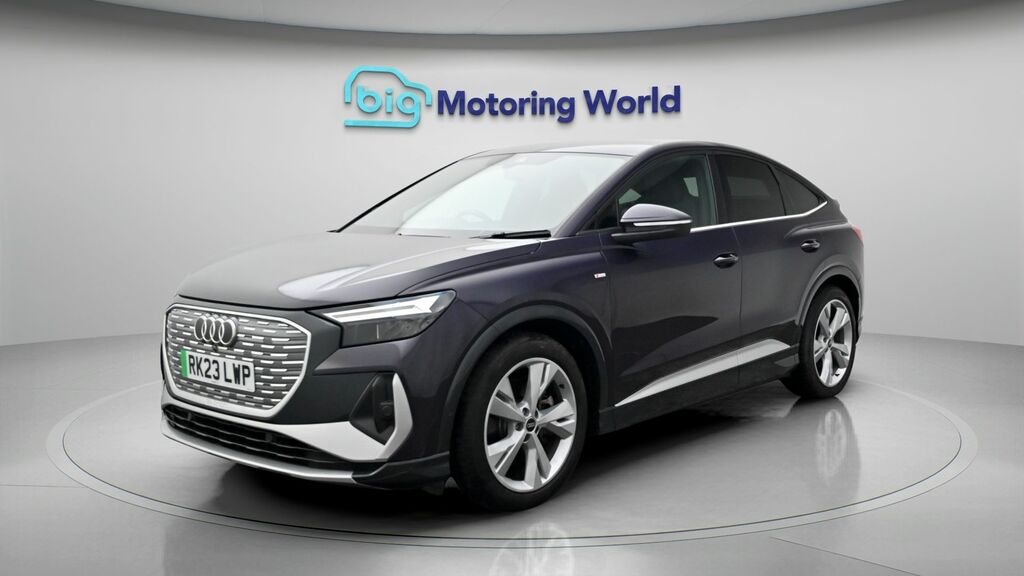Audi Q4 E Tron S Line RK23LWP Purple #3