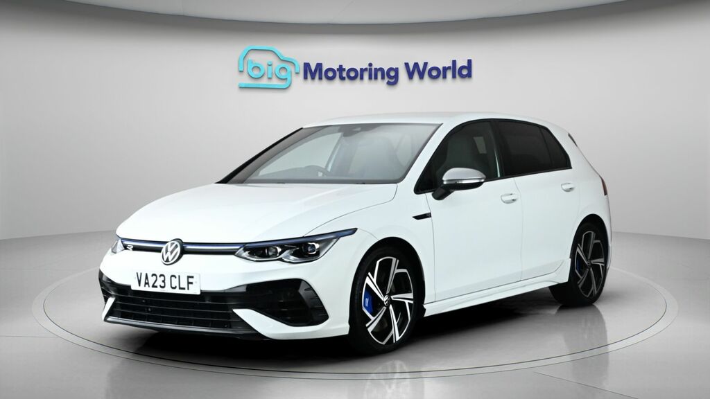 Volkswagen Golf R White #3