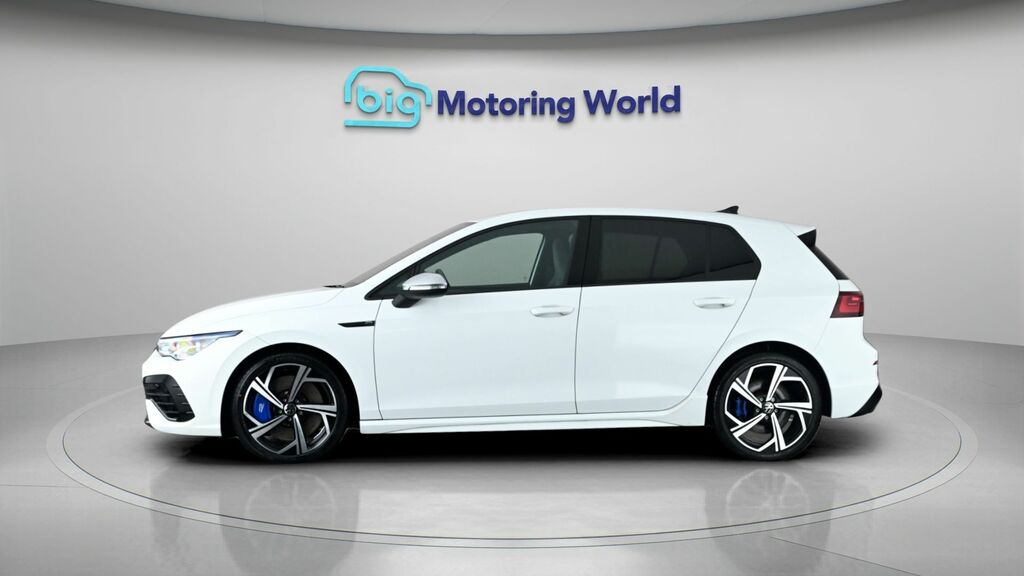 Volkswagen Golf R White #4