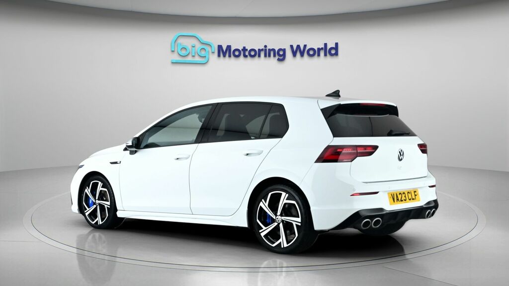 Volkswagen Golf R White #5