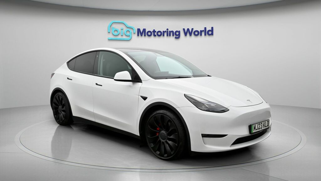 Tesla Model Y Performance White