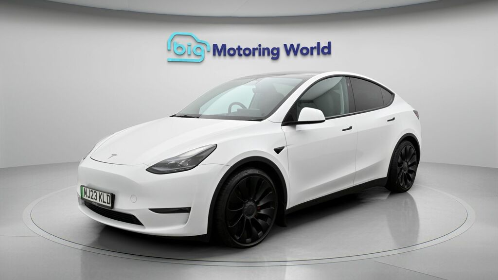 Tesla Model Y Performance MJ23KLD White #3