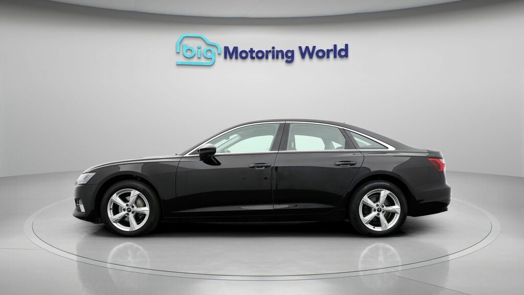 Audi A6 Saloon Sport HJ21VBD Black #4