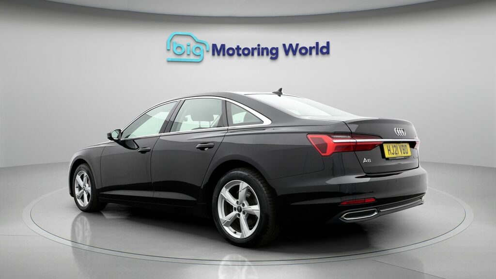 Audi A6 Saloon Sport HJ21VBD Black #5