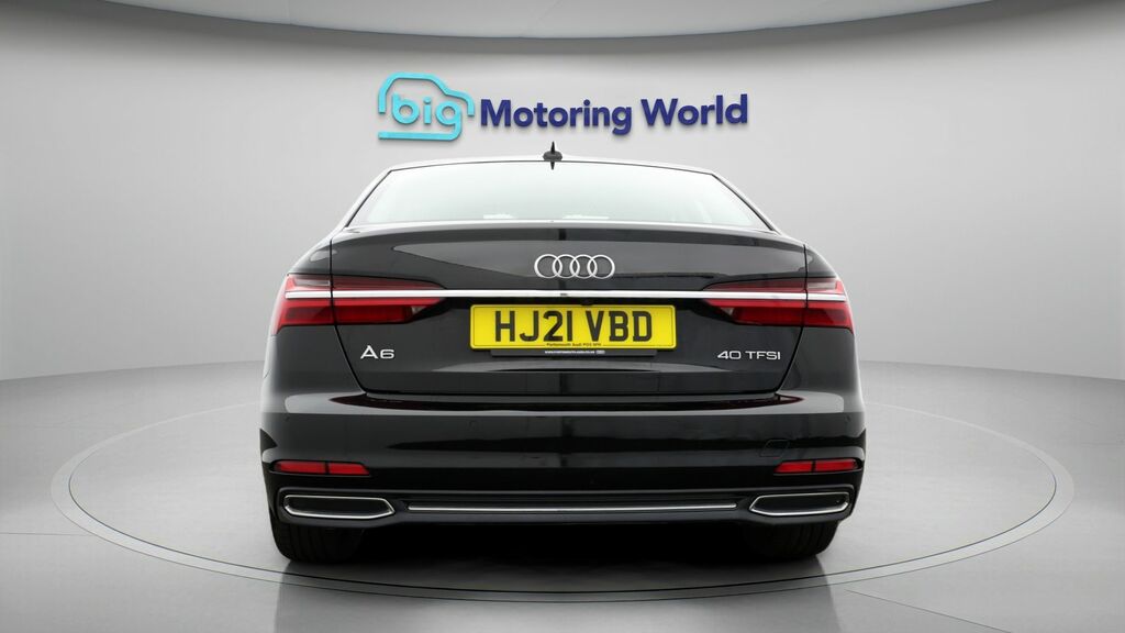 Audi A6 Saloon Sport HJ21VBD Black #6