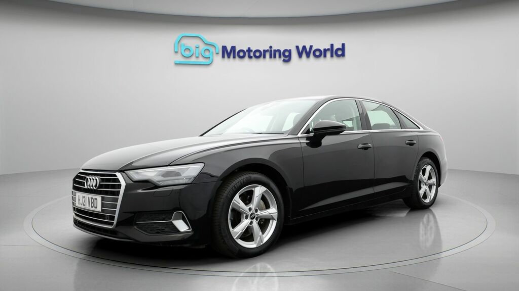 Audi A6 Saloon Sport HJ21VBD Black #3