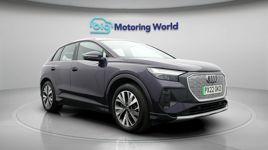 Audi Q4 E Tron Sport Purple
