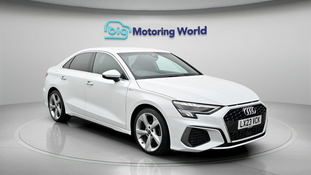 Audi A3 S Line LX23VCK White