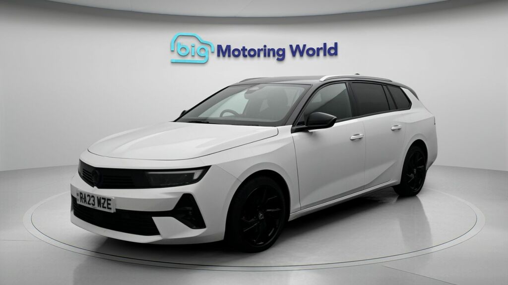 Vauxhall Astra Gs RA23WZE White #3