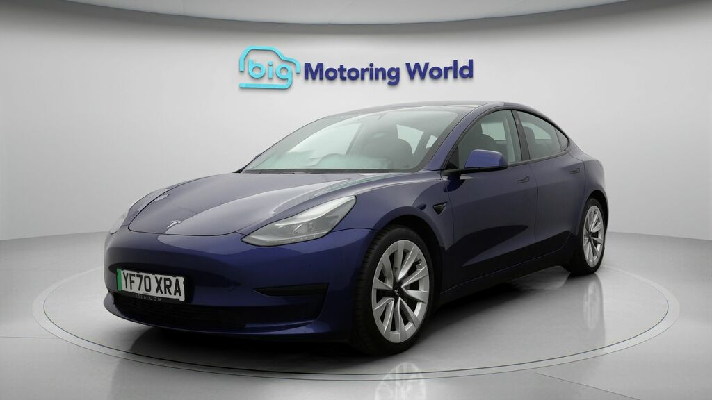 Tesla Model 3 Standard Range Plus YF70XRA Blue #3