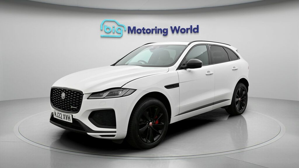 Jaguar F-Pace R-dynamic Black MJ22XVH White #3
