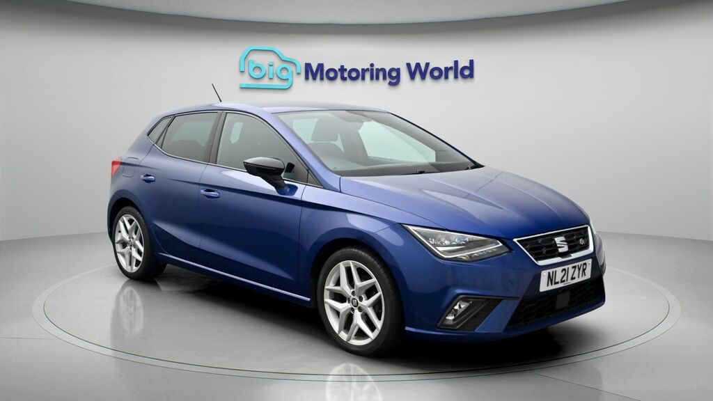 Seat Ibiza Fr NL21ZYR Blue