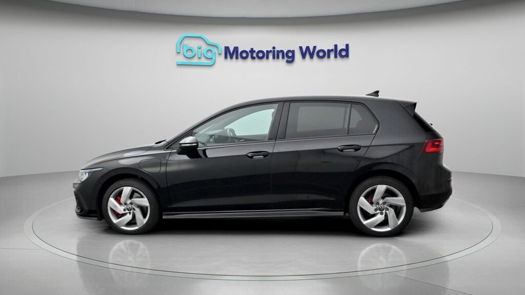 Volkswagen Golf Gte Black #4