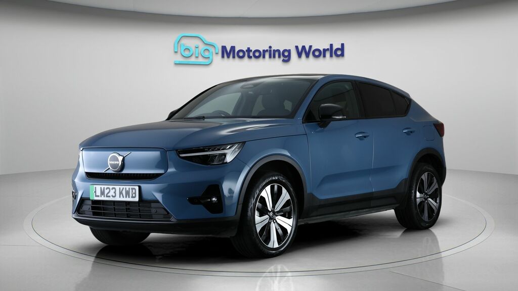 Volvo C40 Plus Blue #3