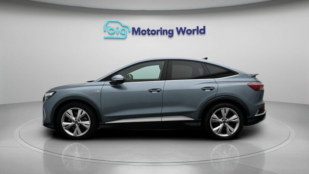Audi Q4 E Tron S Line SG72RZE Blue #4