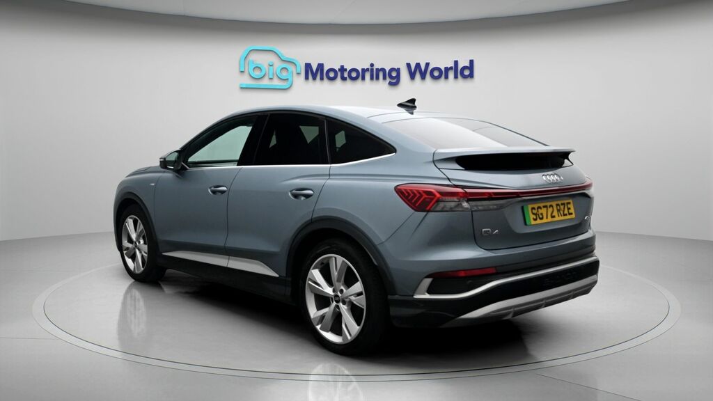 Audi Q4 E Tron S Line SG72RZE Blue #5