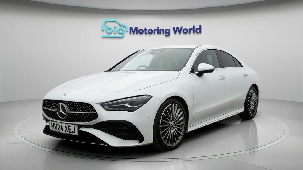 Mercedes-Benz CLA Class Amg Line HV24XEJ White #3