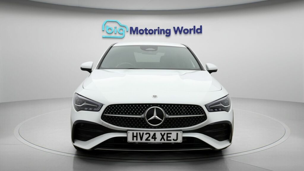 Mercedes-Benz CLA Class Amg Line HV24XEJ White #2