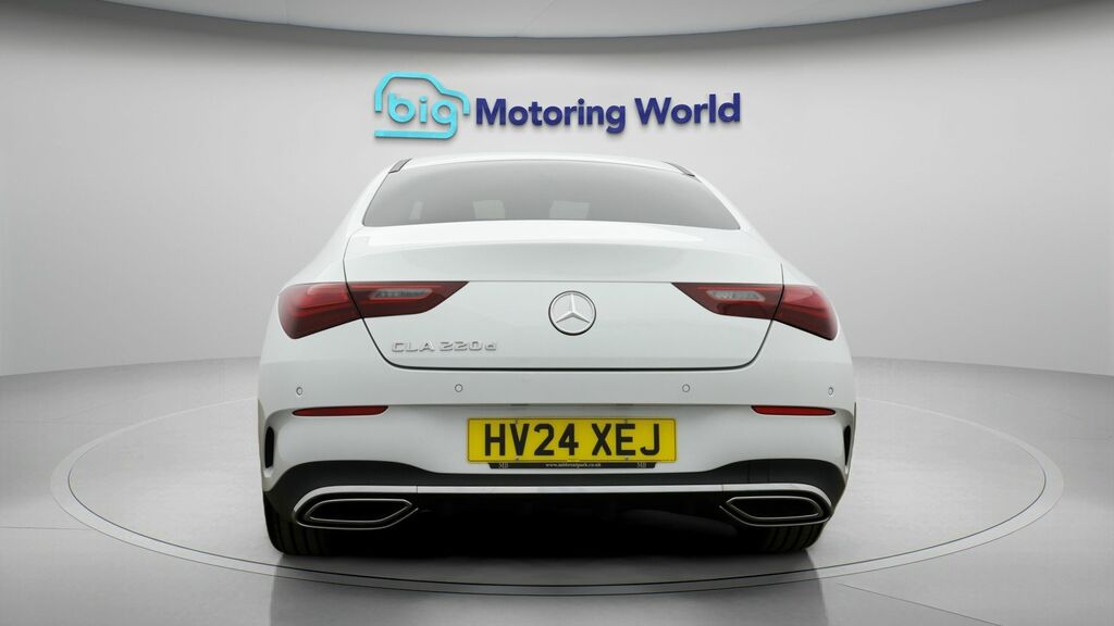 Mercedes-Benz CLA Class Amg Line HV24XEJ White #6